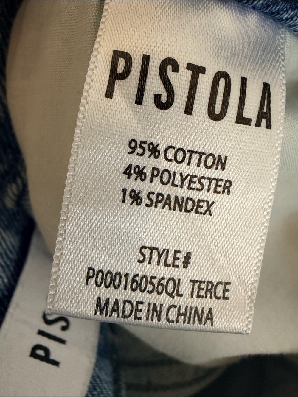 Pistola Lana High Rise Ultra Wide Leg Jeans Terrace Light Wash - Picture 7 of 7